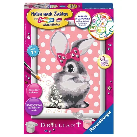 Ravensburger Malen nach Zahlen Knuffiges Häschen