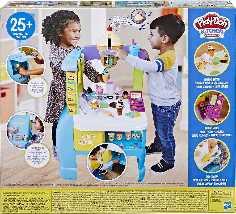 PLAY DOH KITCHEN CREATIONS - CAMION DE GLACE GEANT