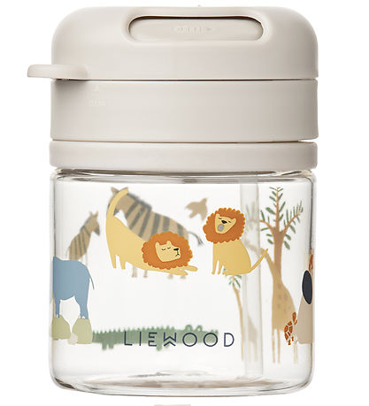 Liewood Becher m. Strohhalme - Pavia - 280 ml - Alle zusammen/Sa
