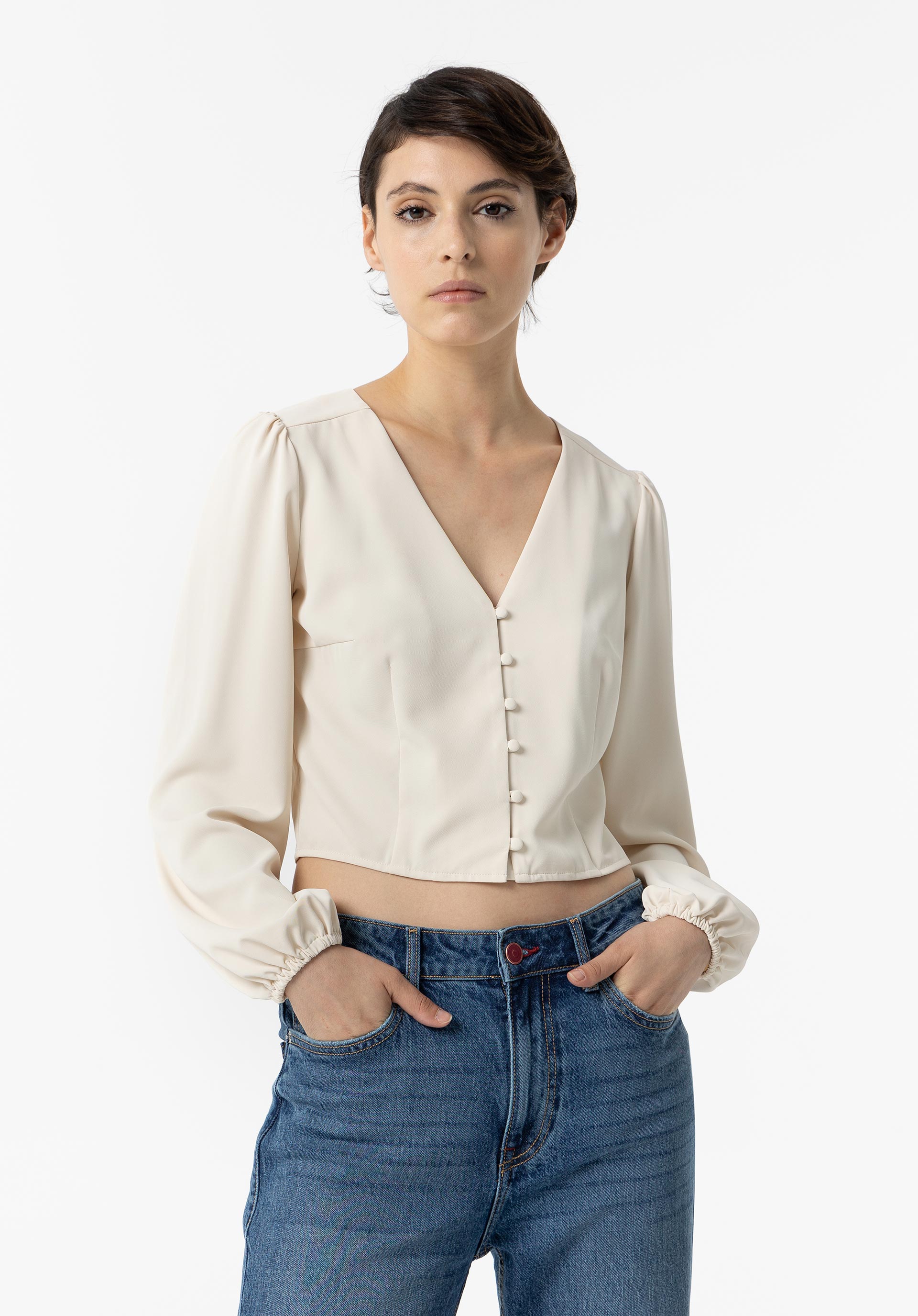 Blusa com Botões