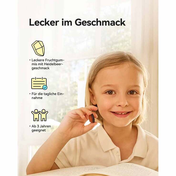 Inne Lutein Fruchtgummi, 30X4 g