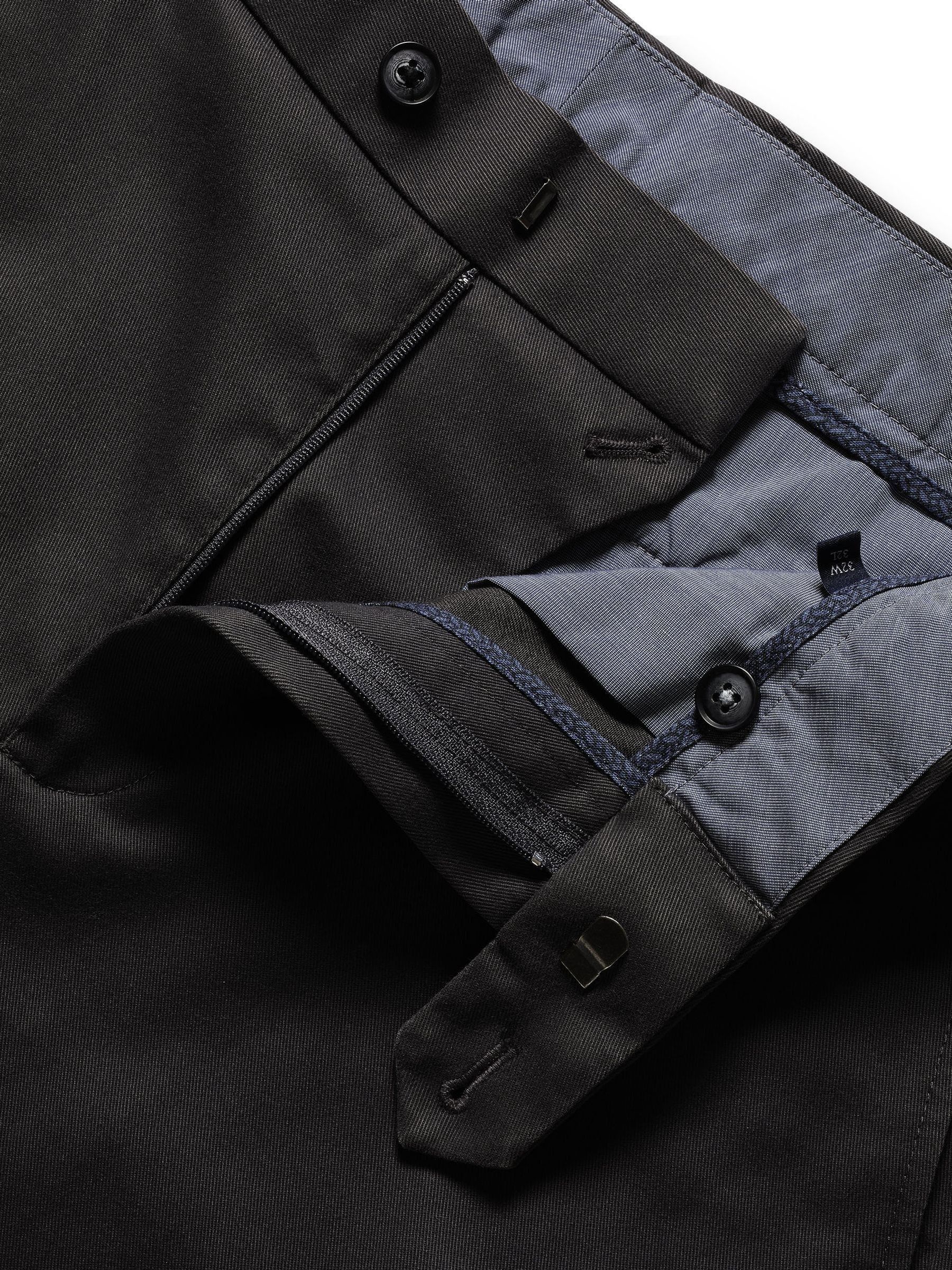 Grijs - Charles Tyrwhitt Classic Fit ultimate chino zonder plooien