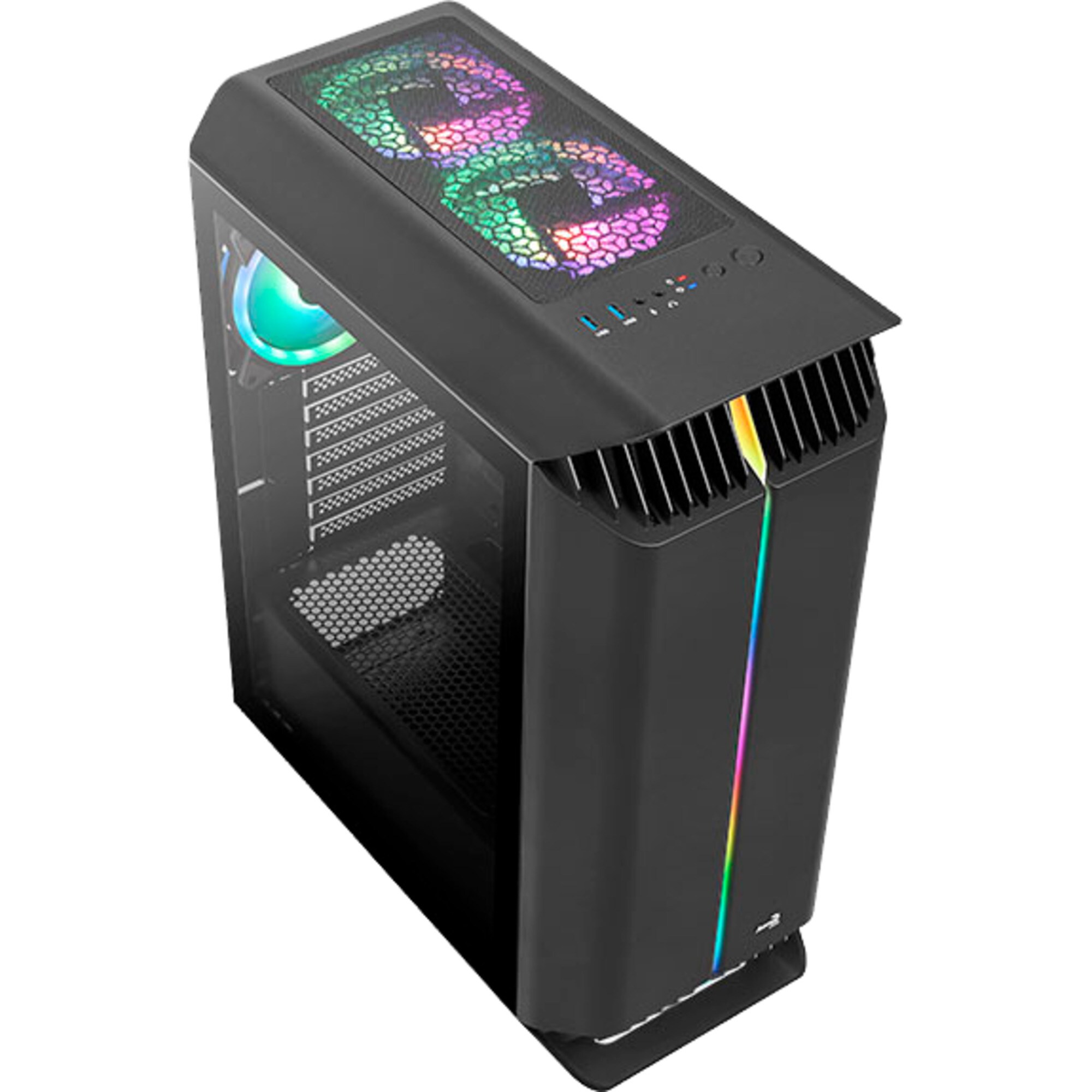 Aerocool Tower-Gehäuse Gladiator Duo G-BK-v1