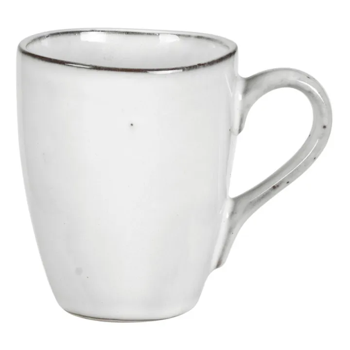 Broste Copenhagen Mug Nordic Sand avec anse en grès | Gris clair