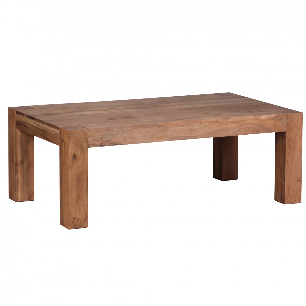 Couchtisch - Akazie massiv lackiert - 110x60 cm