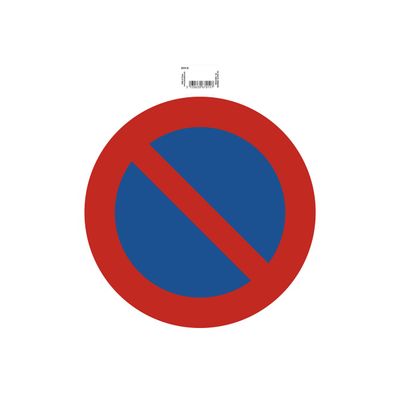 Exacompta - Pictogramme - interdiction de stationner - 300 x 300 mm - rouge