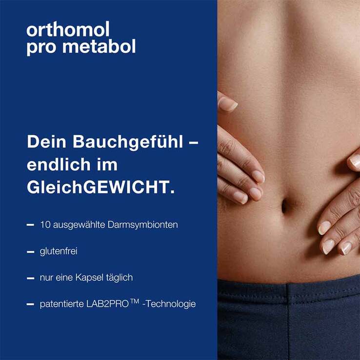Orthomol pro metabol Kapseln, 2x30 St