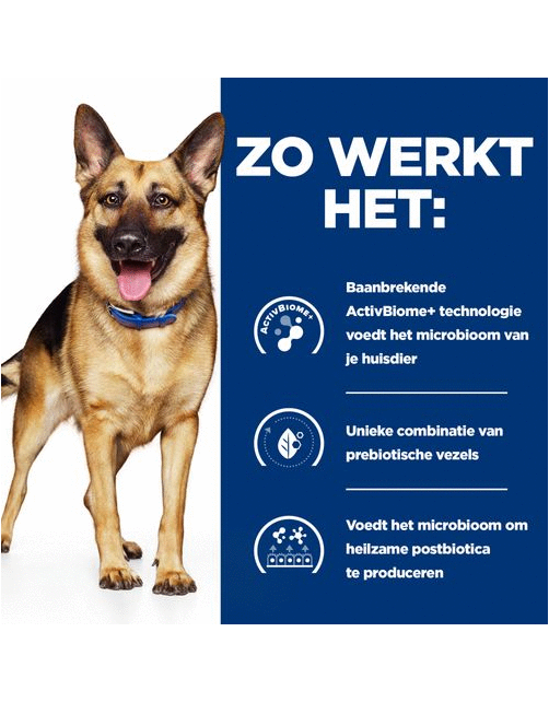 Hill's Prescription Diet Gastrointestinal Biome Digestive+ Fibre Care Zak Kip - Hondenvoer