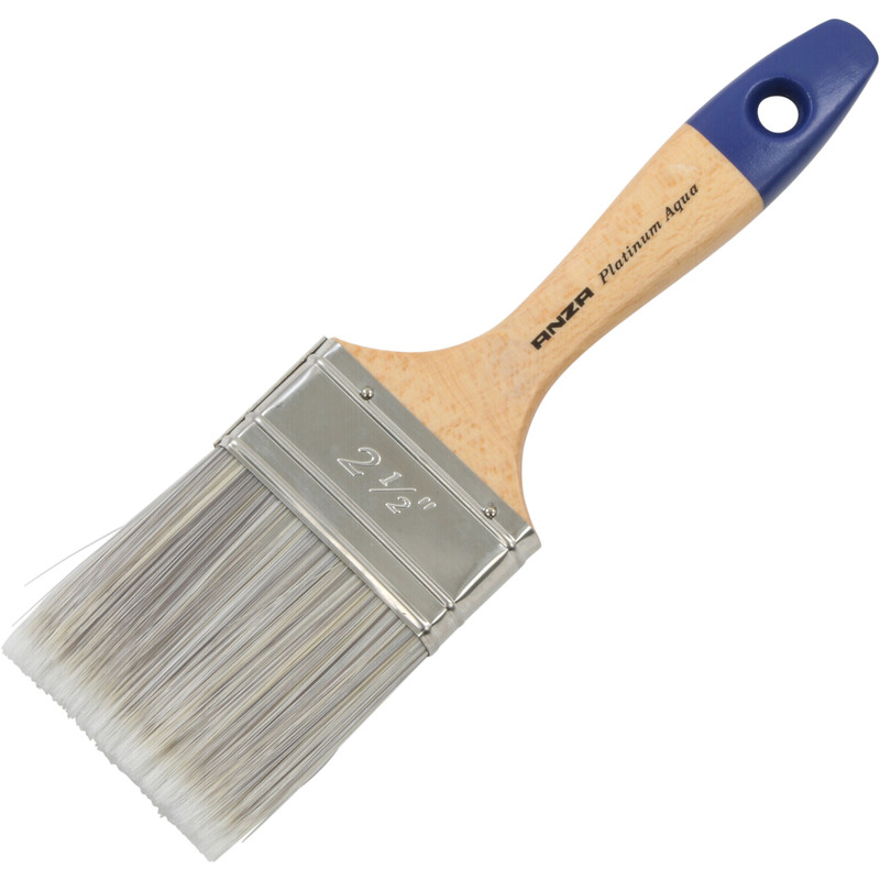 Anza Platinum Aqua platte kwast acryl 2,5