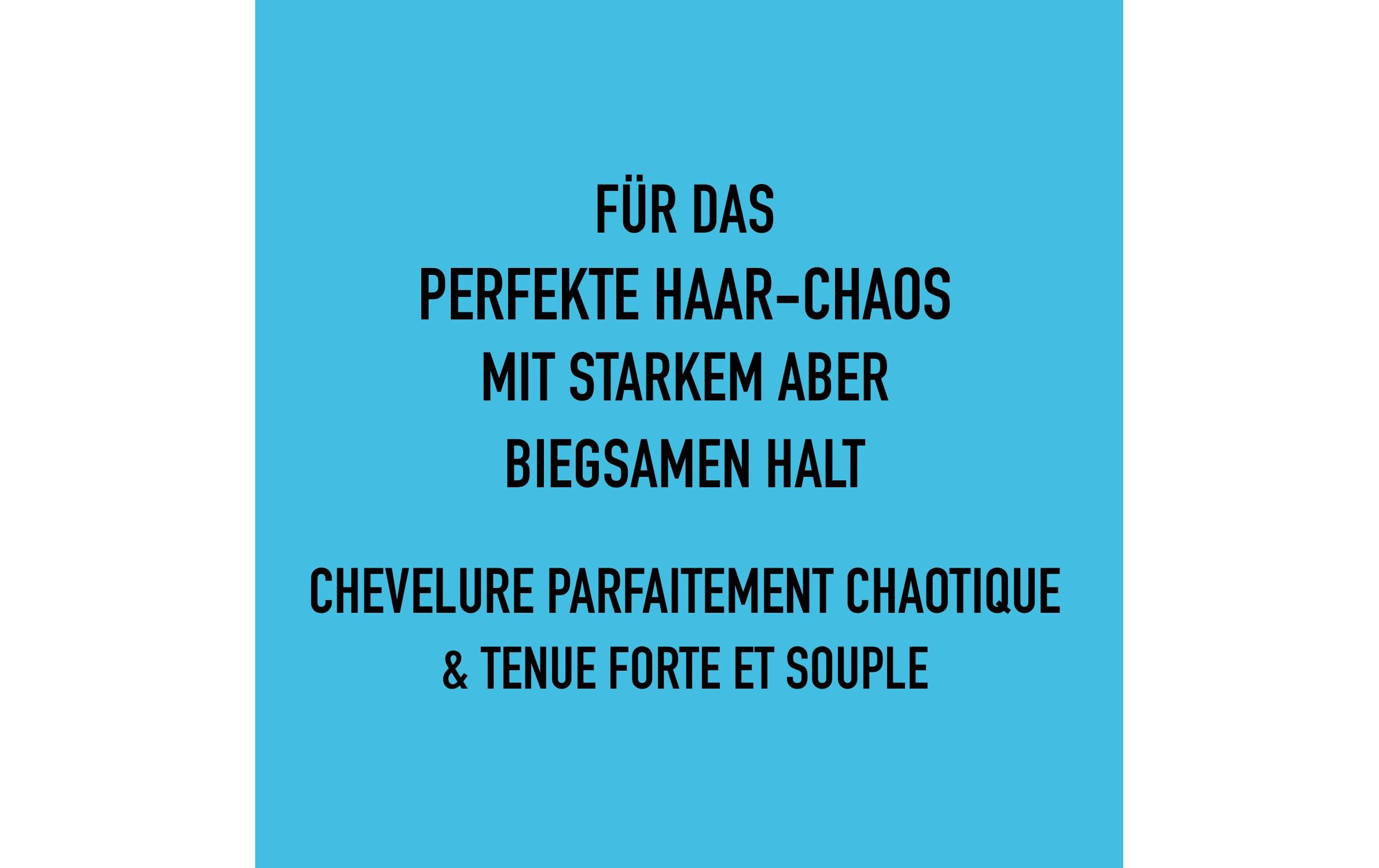 Haarpaste Chaotic fibre gum 100 mlPaste strukturiert und modelliert das Haar