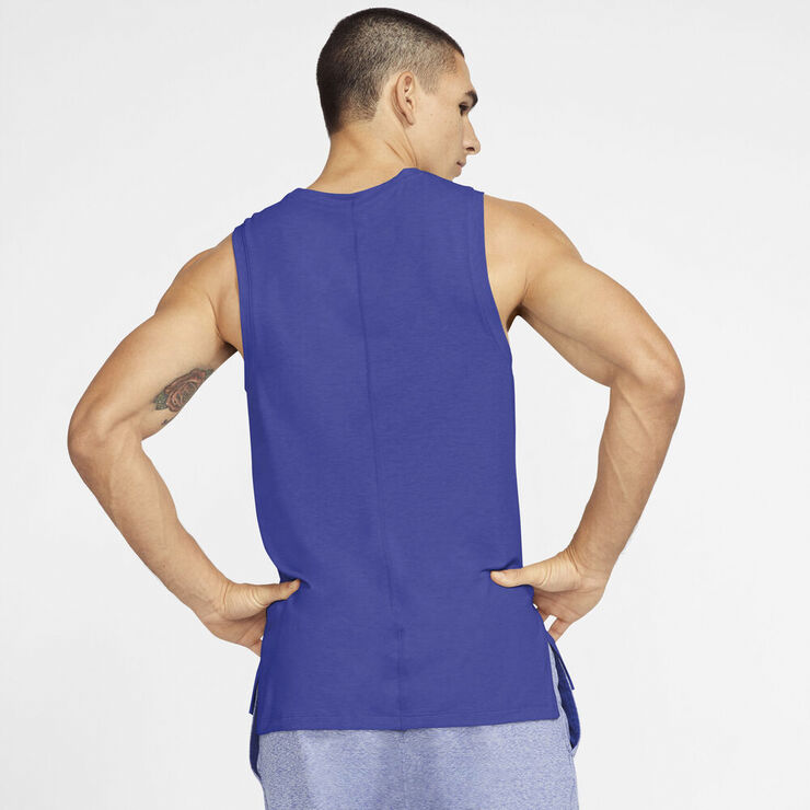 Nike Yoga Traeningstop Blå