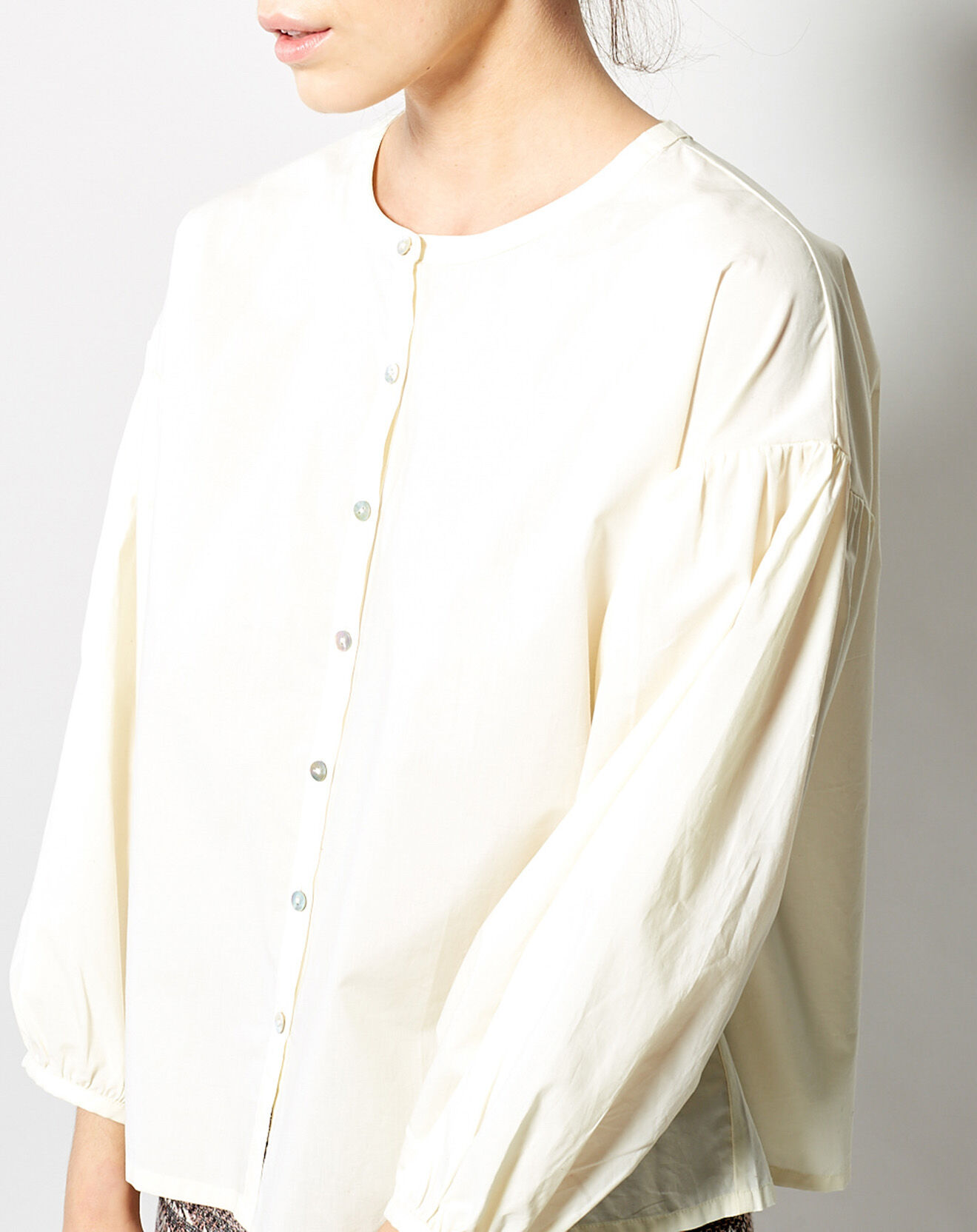 Karl Marc John Chemise en Coton Foudre  crème