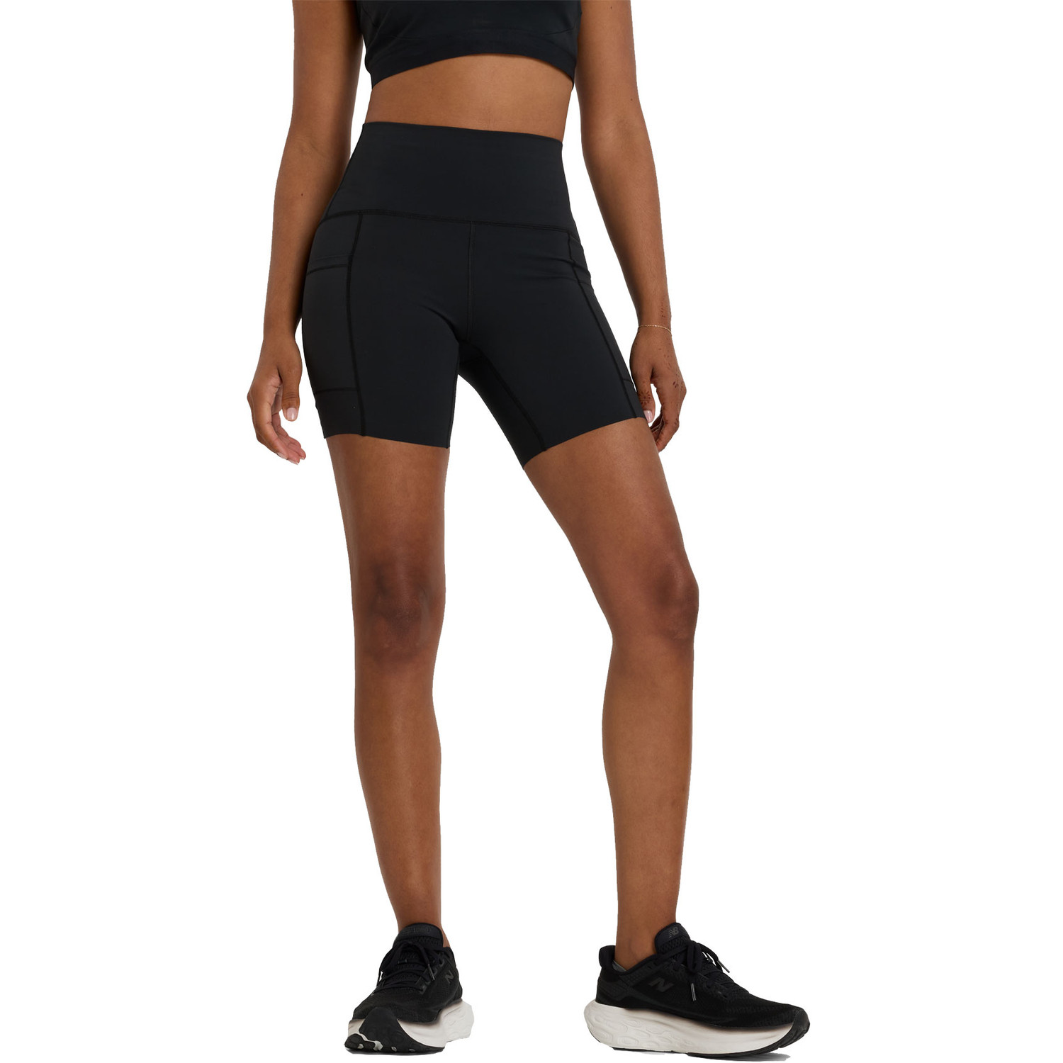 New Balance Sleek Pocket 6'' Legging Dames