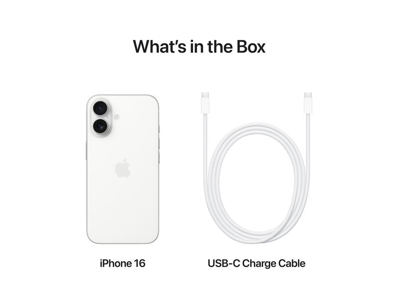 Apple iPhone 16 128 GB Weiss IPhone 16. Superschnell. Supersmart.