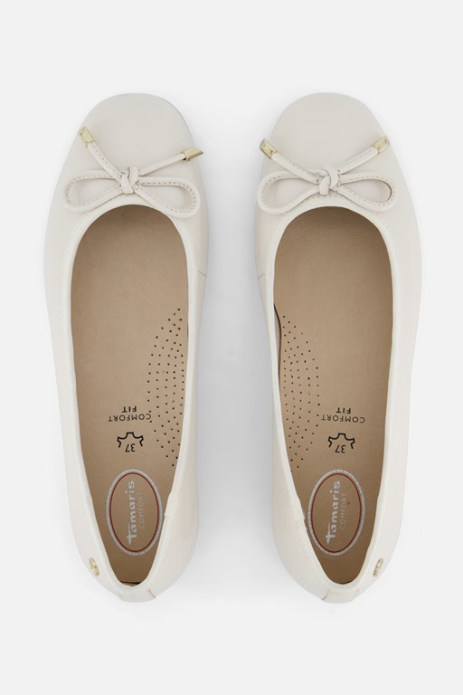 Tamaris Ballerina's wit Leer