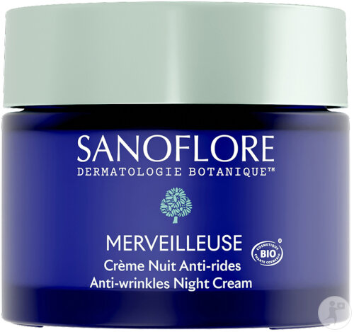 Sanoflore Merveilleuse Crème Nuit Anti-Rides 50ml