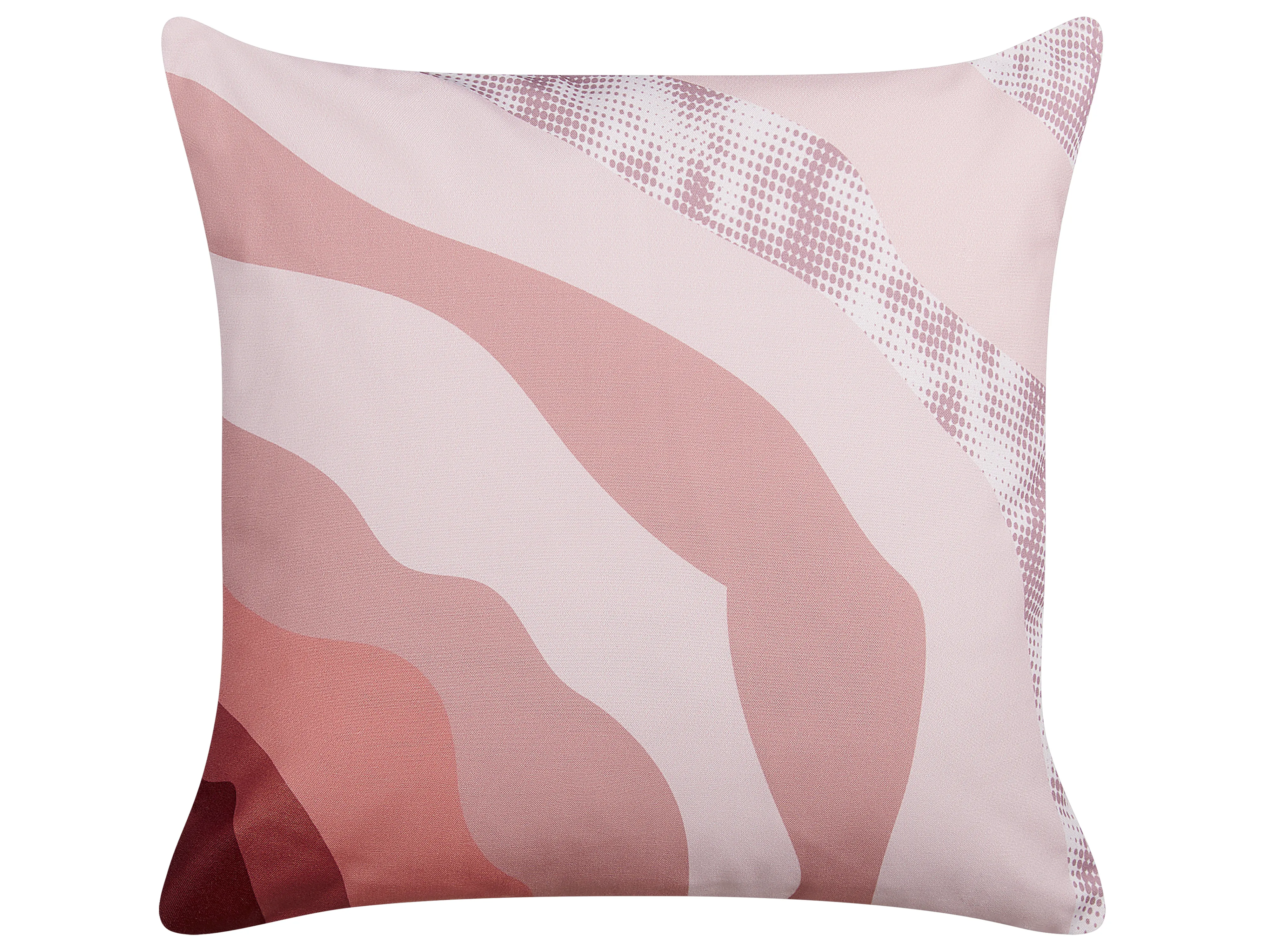 Set van 2 tuinkussens CAMPEI abstract patroon 45 x 45 cm Roze