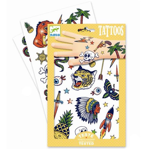 Djeco metallic tattoos - bang bang DJ09577