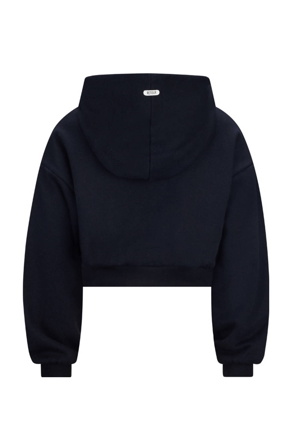 Retour Jeans hoodie Shirlie met printopdruk zwart