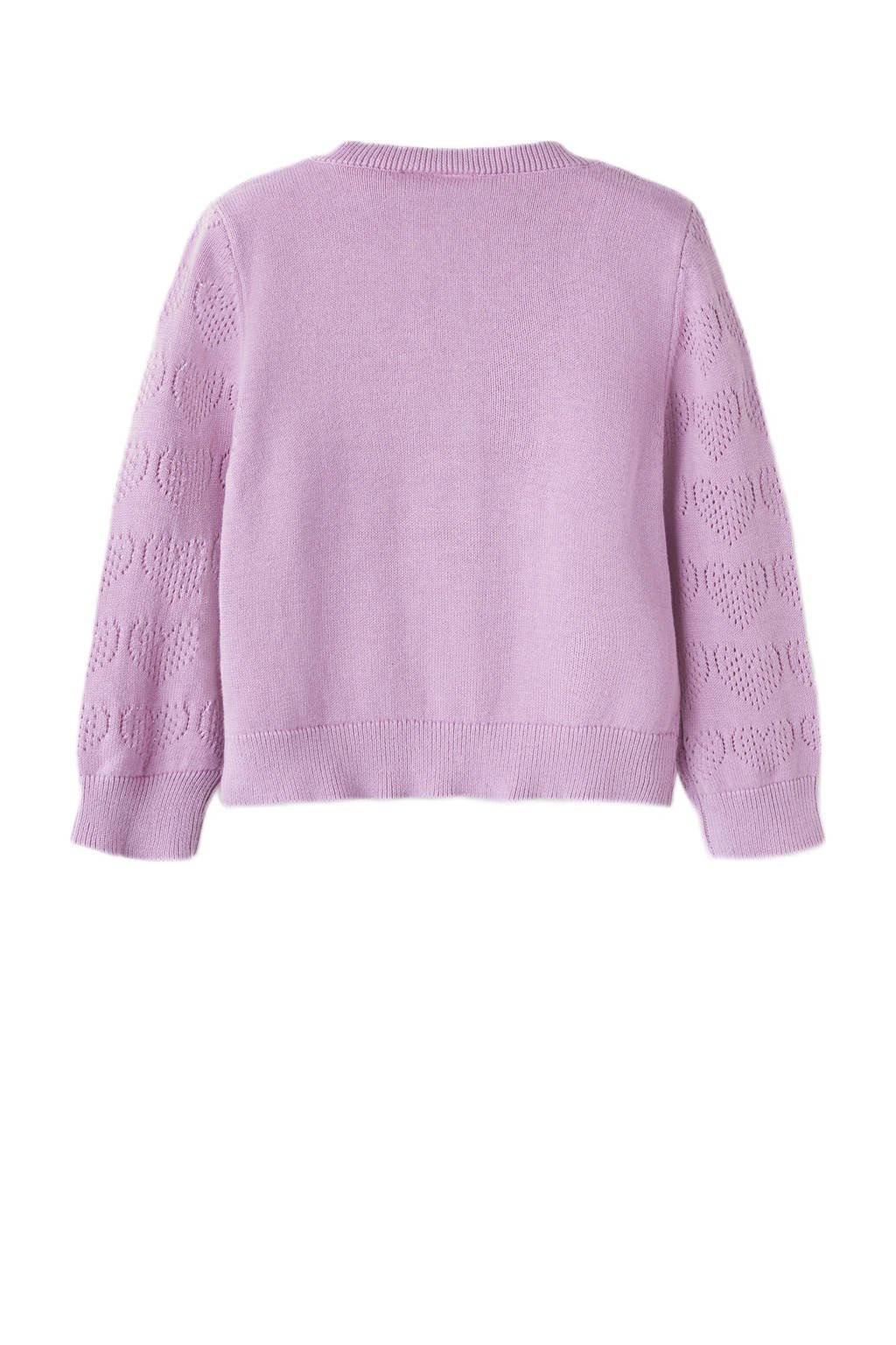 NAME IT MINI gebreid vest roze
