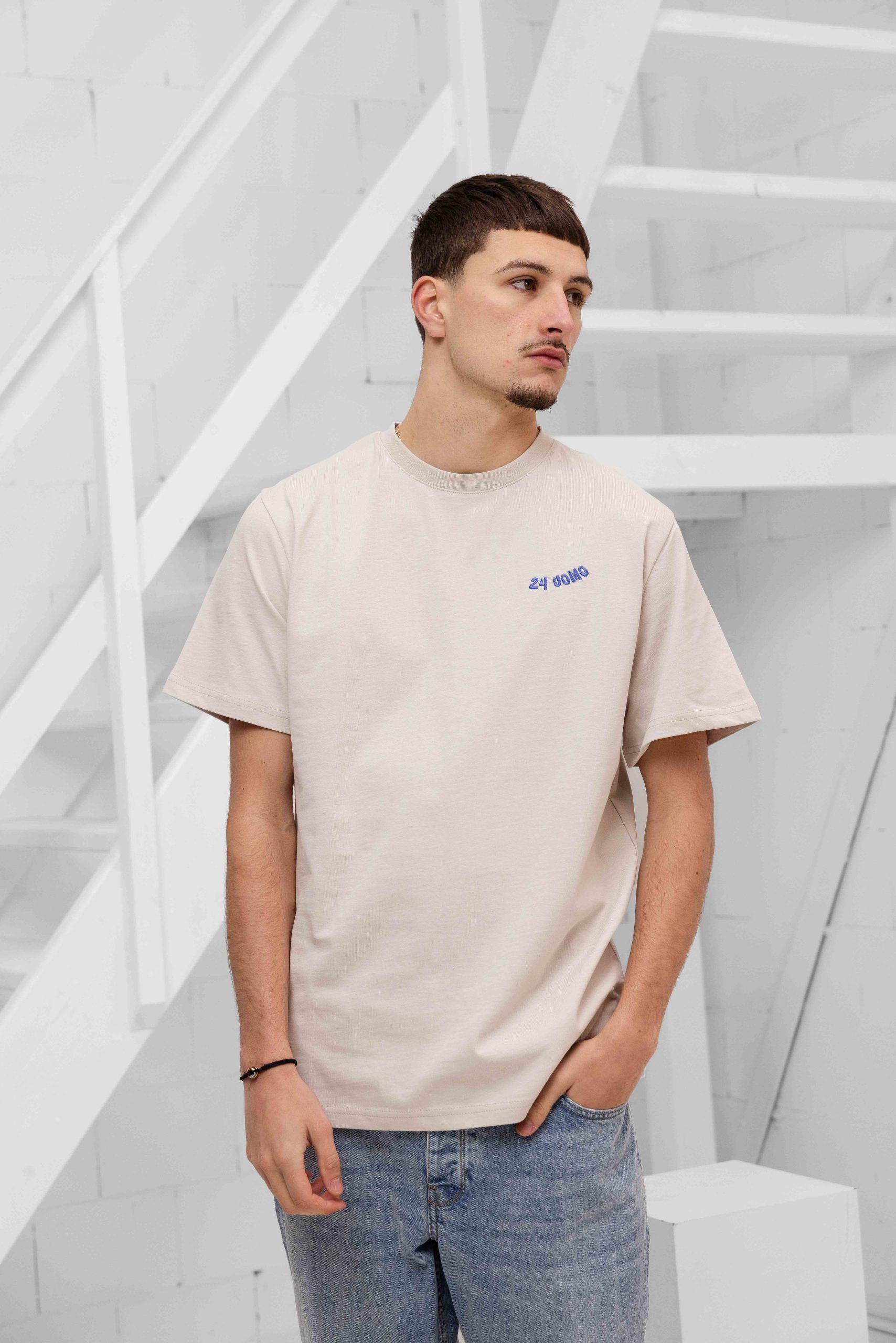 24 Uomo Sunny T-Shirt Heren Bruin