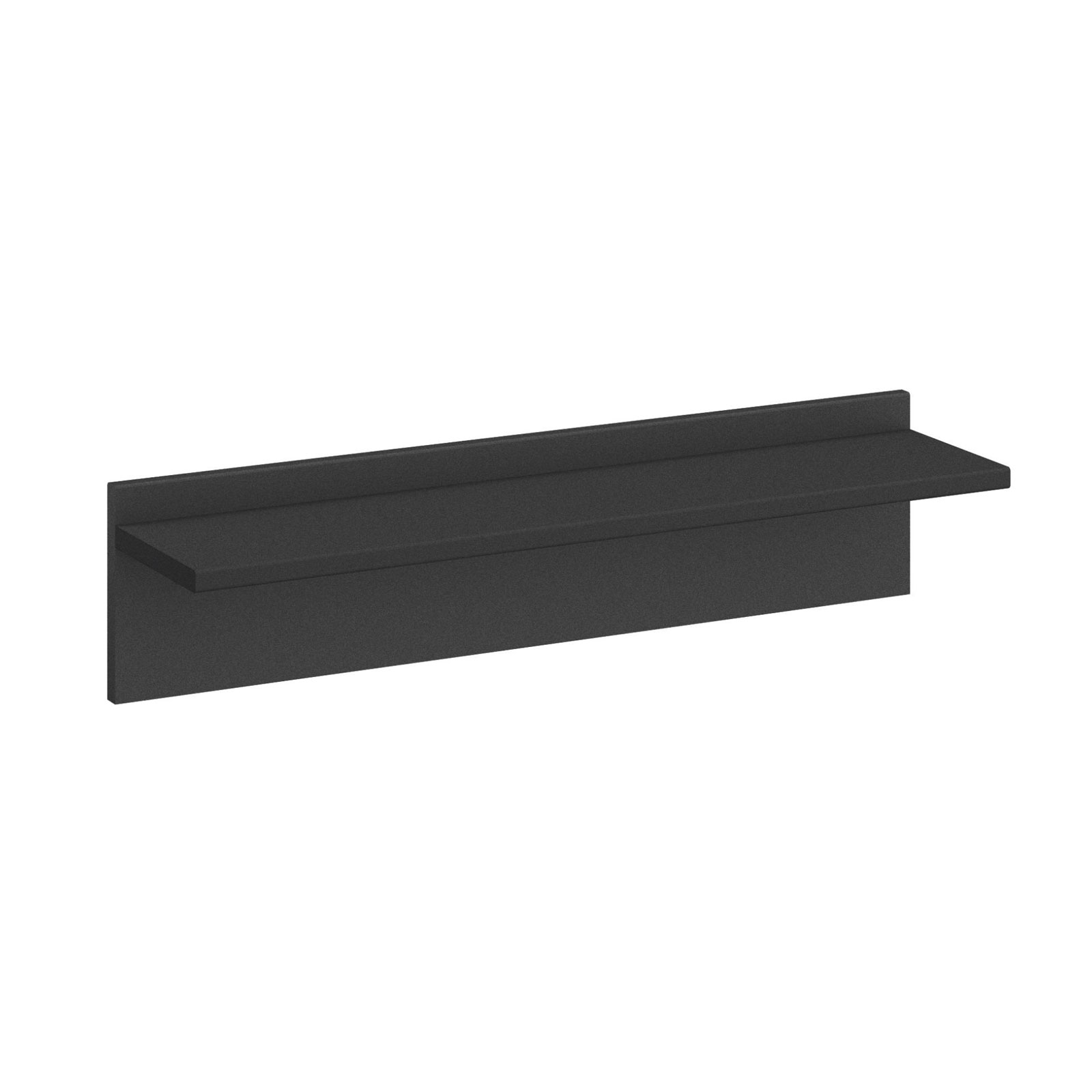 Wandboard - grau metallic - 92 cm