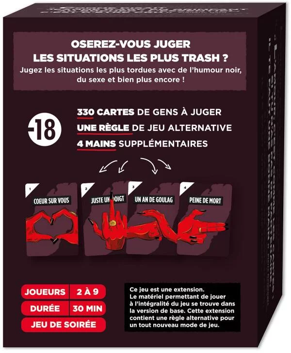 LES GENS QUI EXTENSION TRASH