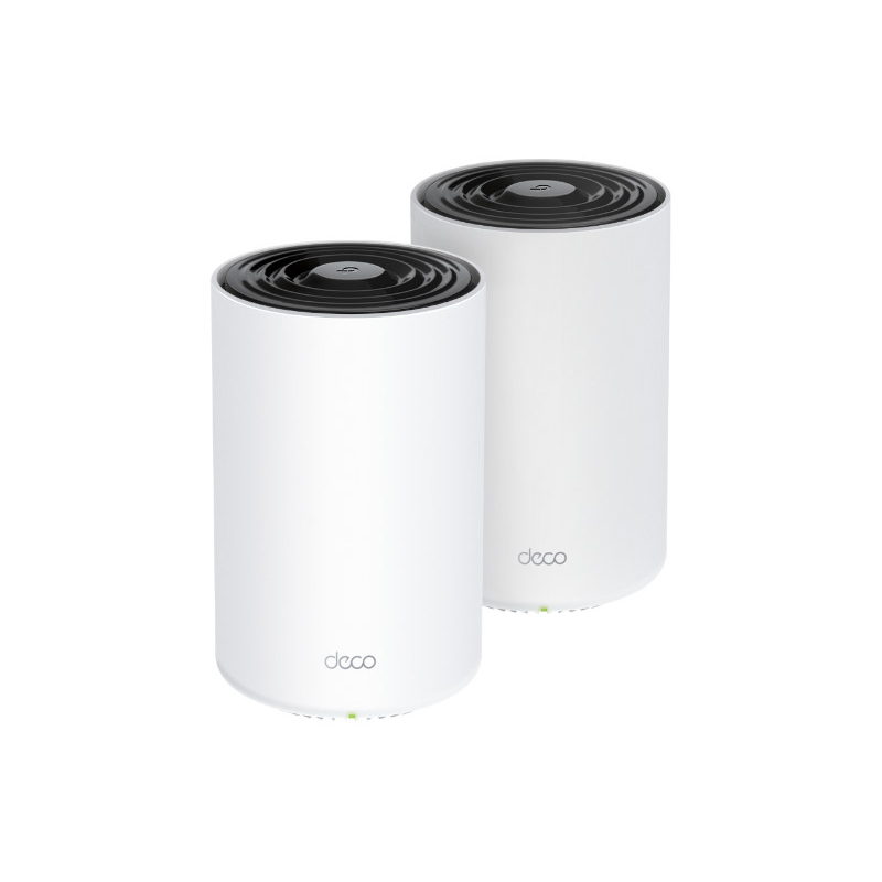 TP-Link AX3000 + G1500 Powerline WiFi 6 Mesh System Deco PX50, 2 Stück, weiss