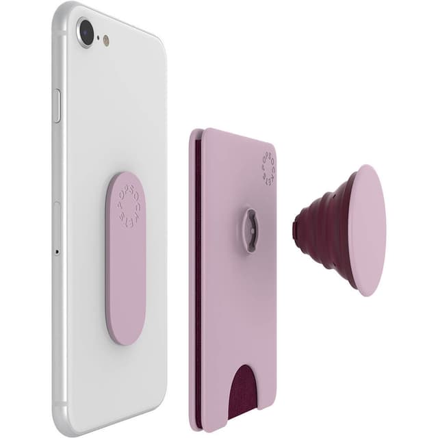 Popsockets PopWallet med aftageligt mobilgreb (Blush Pink)
