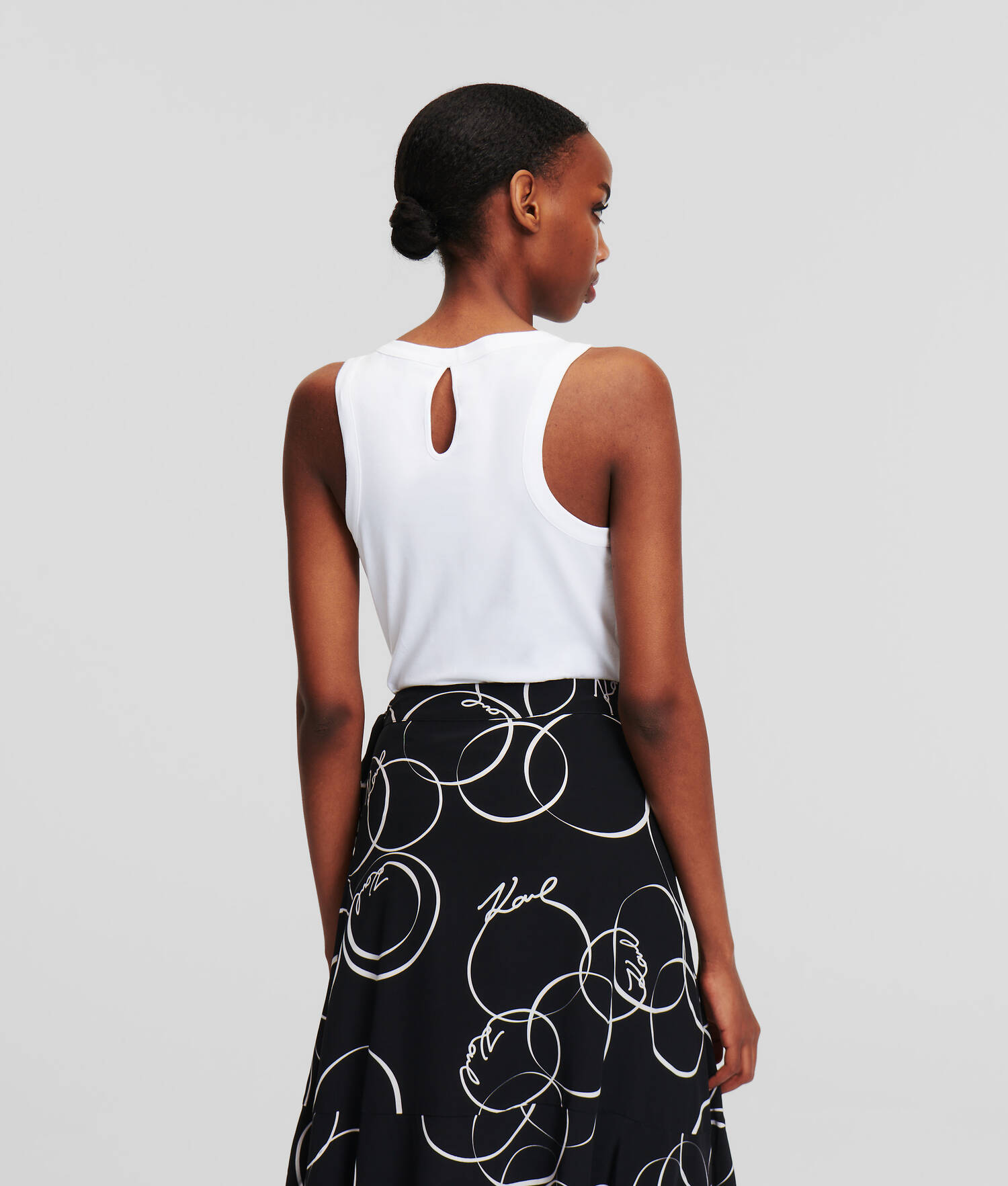 DÉBARDEUR KARL SIGNATURE EN STRASS