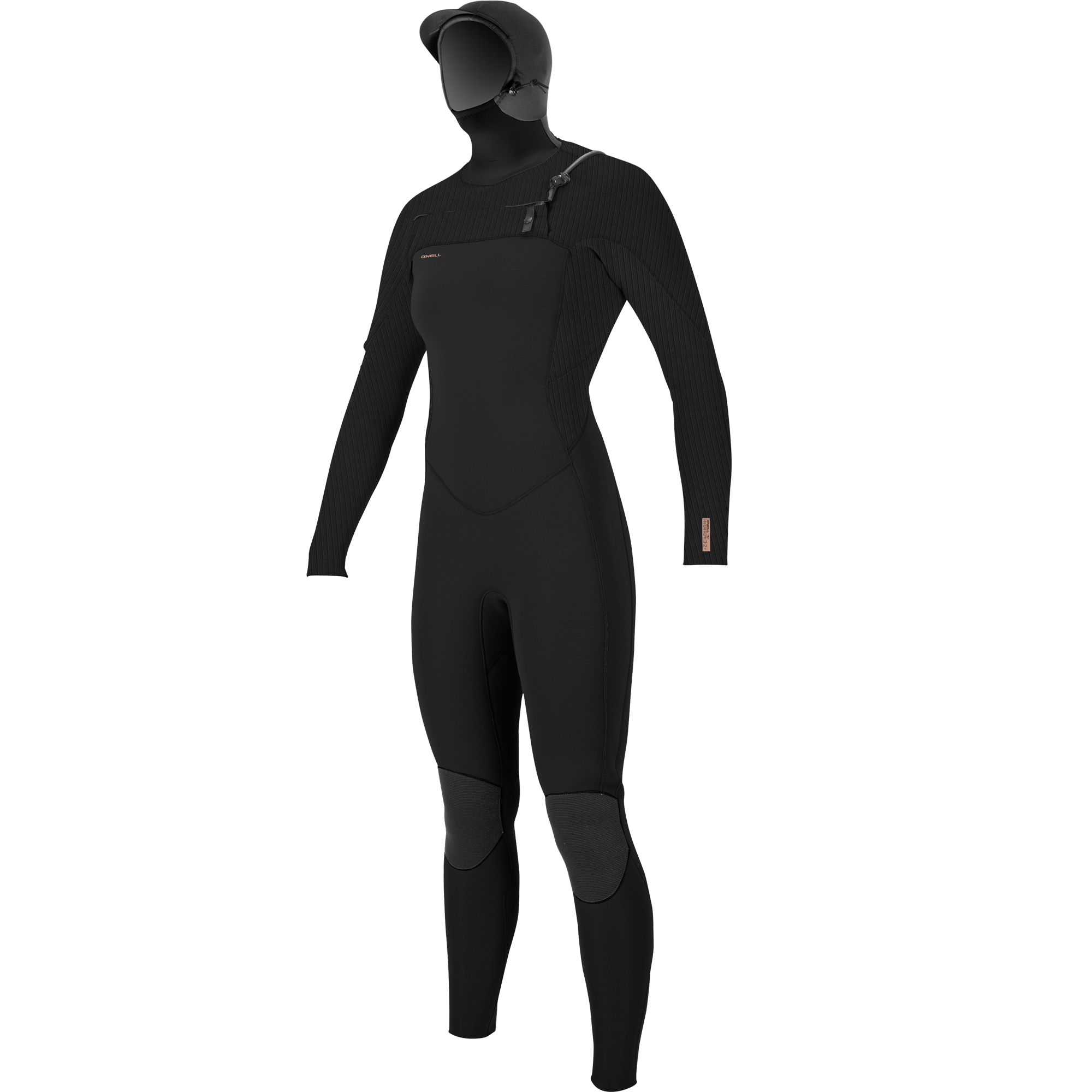 O'Neill Women Hyperfreak 5/4  CZ Full Hooded / Cagoule BLK / BLK