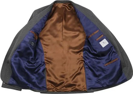 Suitable Prestige Colbert Wol Herringbone Grijs 22BL-HERR-GRY kopen