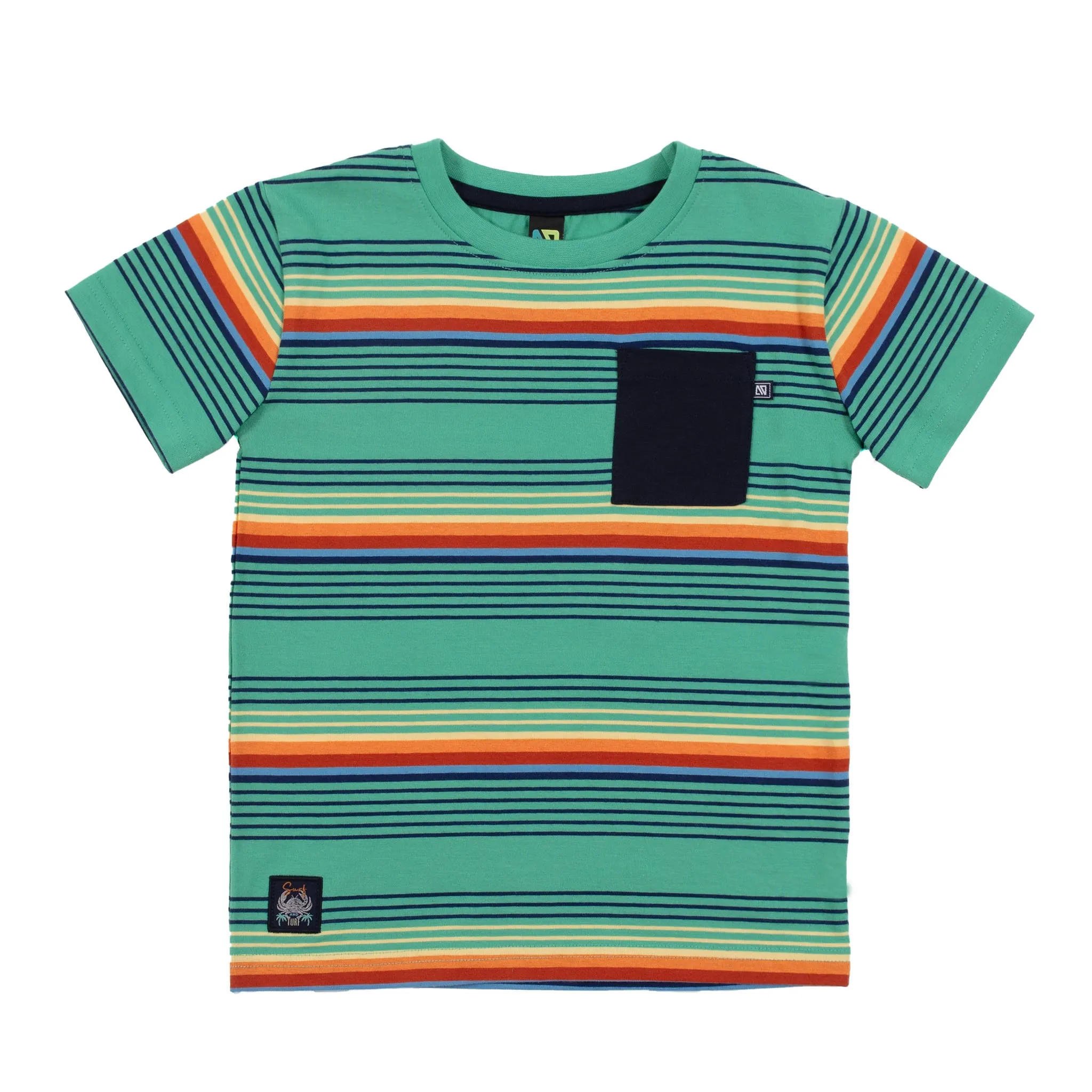 Nanö T-Shirt Rayé Méditerranée 2-6ans