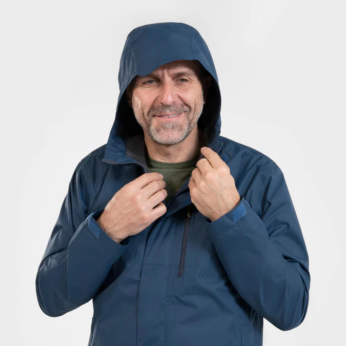 Decathlon Quechua - Jaqueta impermeável masculina Quechua NH500 Imper