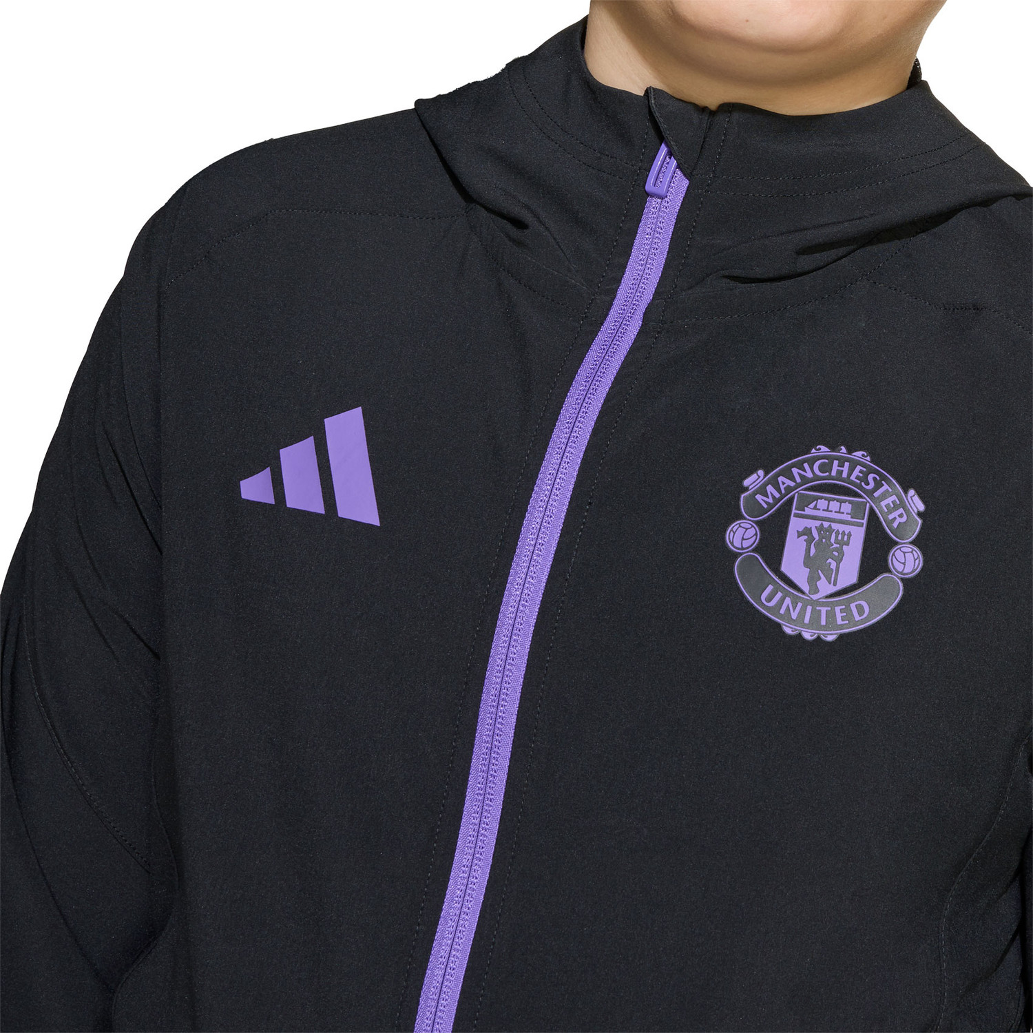 adidas Manchester United Tiro Vis Tech Jacket Kids