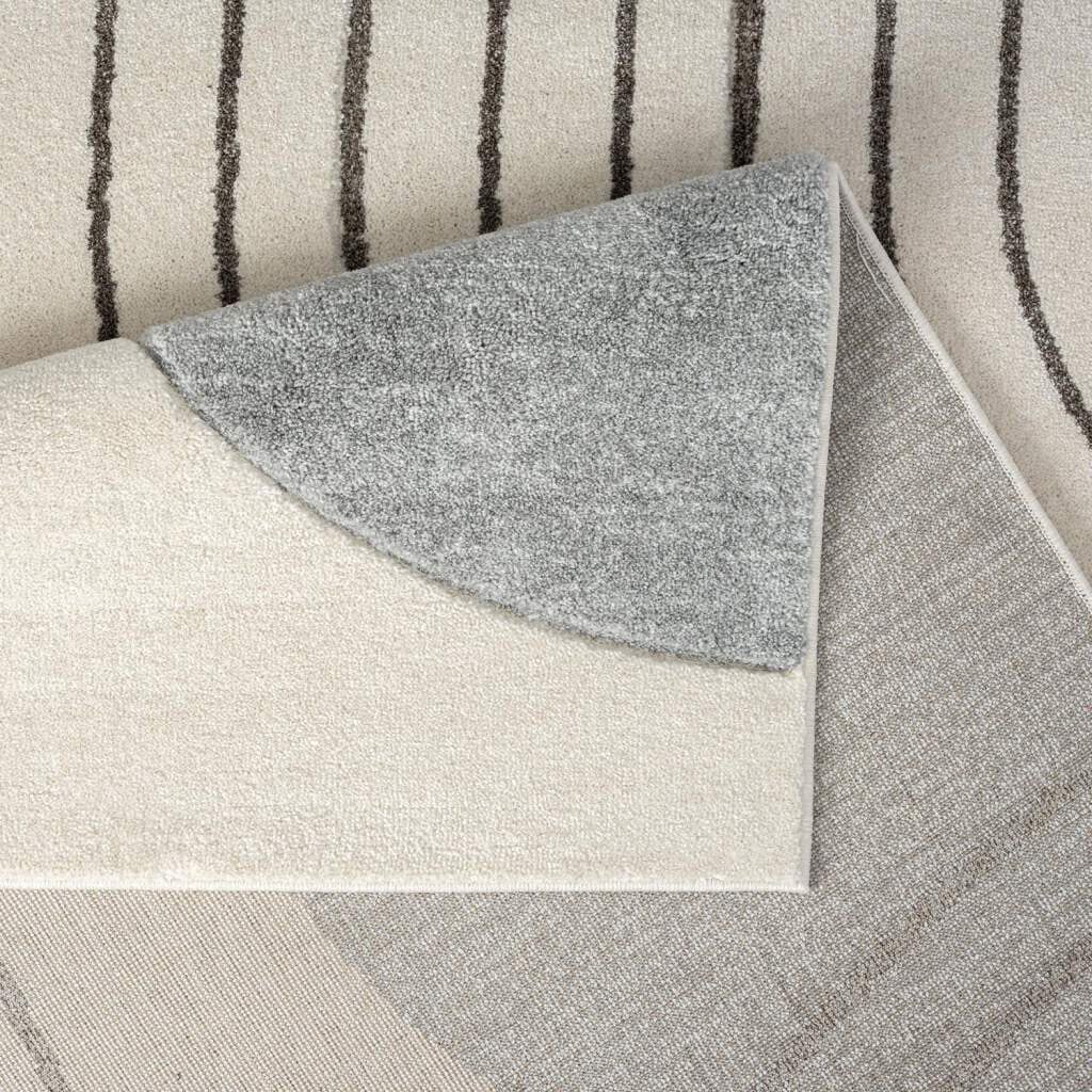 Carpet City Teppich »BONITO 7170« rechteckig 11 mm Höhe Läufer, Flachflor, Hochtief-Muster/ 3D-Effekt, Geo-Muster, Wohnzimmer