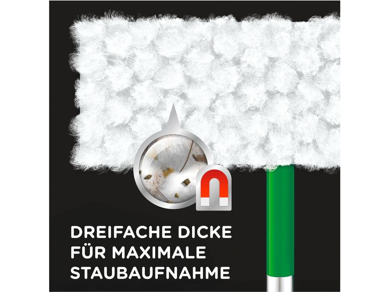 Swiffer Wischtuch 3D Clean 14 Stück Trockene Bodentücher Nachfüllpackung