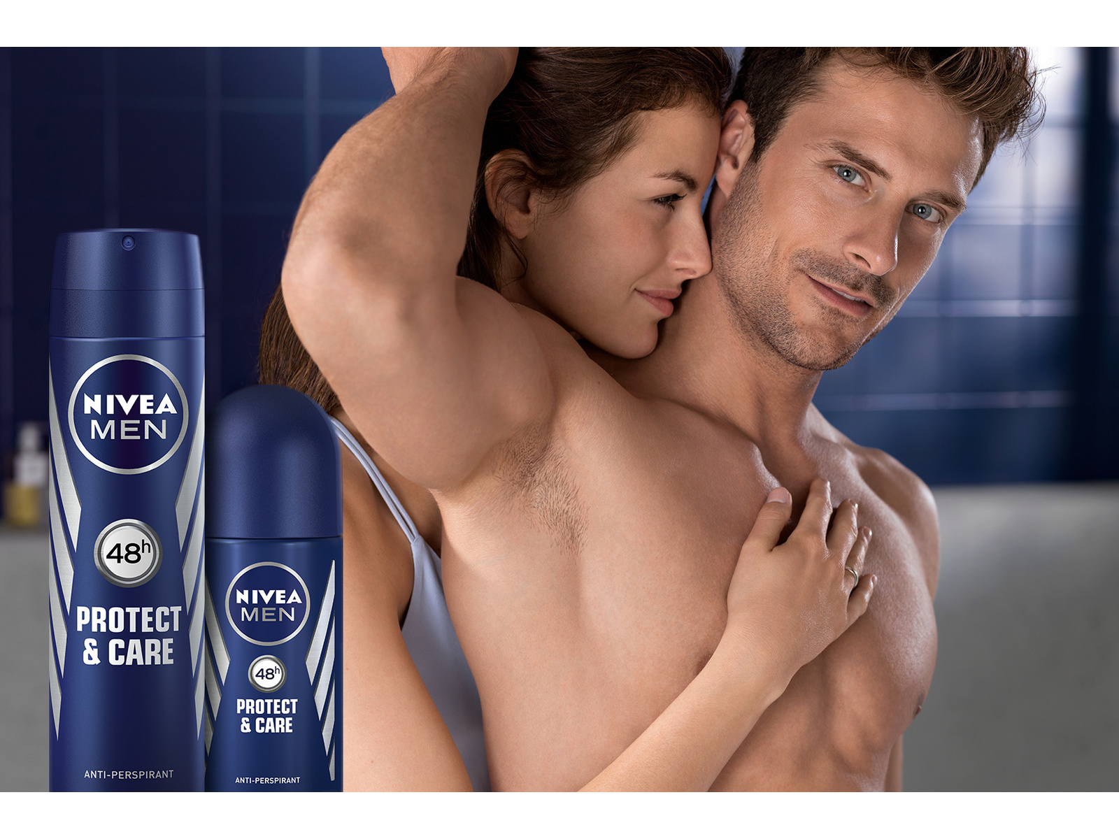 Desodorizante Spray Protect & Care NIVEA MEN 150 ml