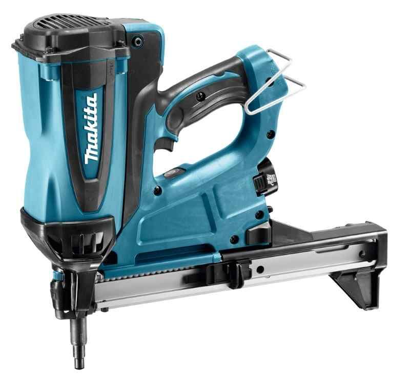 Makita GN420CLSE 7,2 V Gas tacker voor beton 2x 1.0 Ah)en lader in koffer