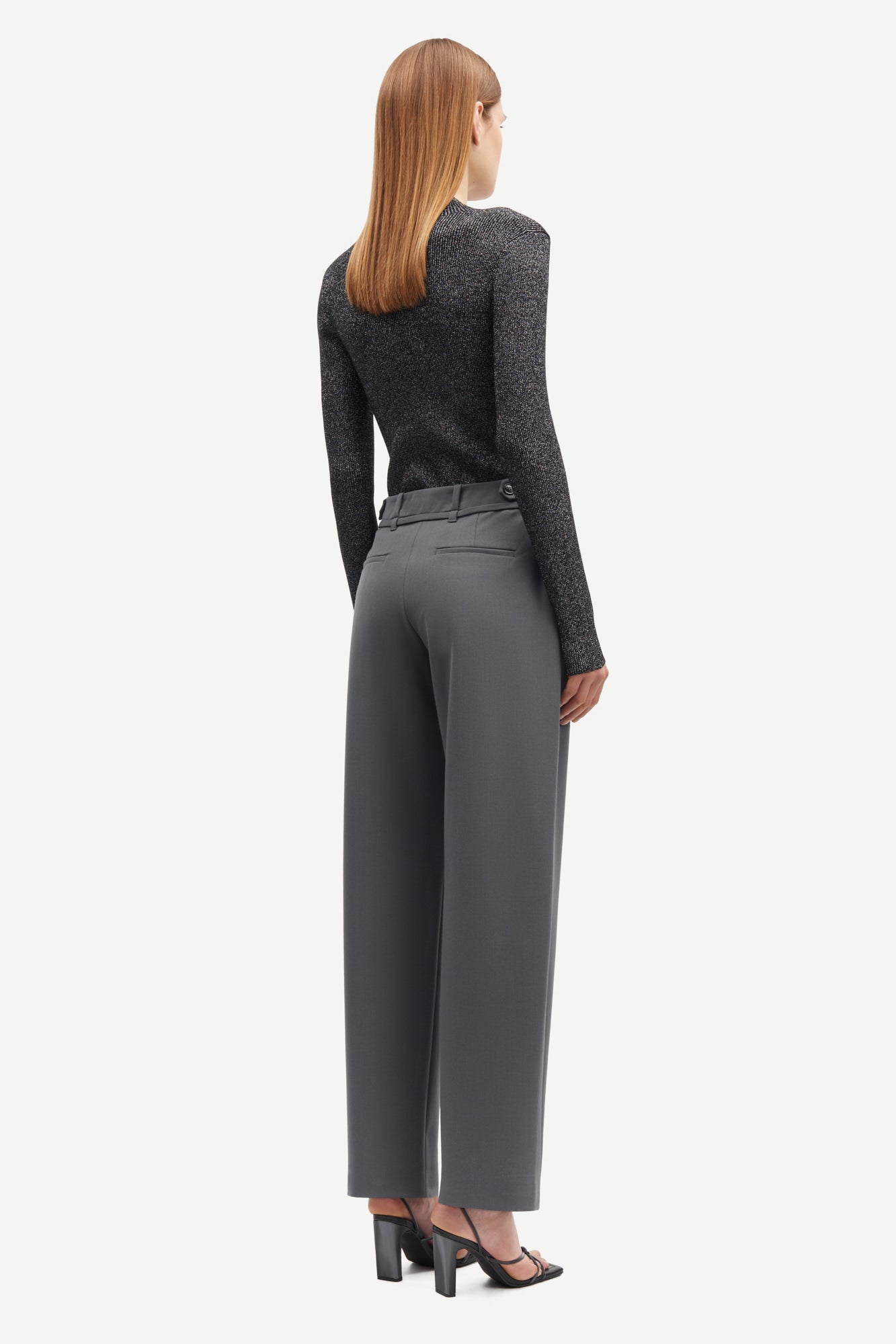 Samsøe Samsøe  Saleonore Lurex cardigan - Black Lux.