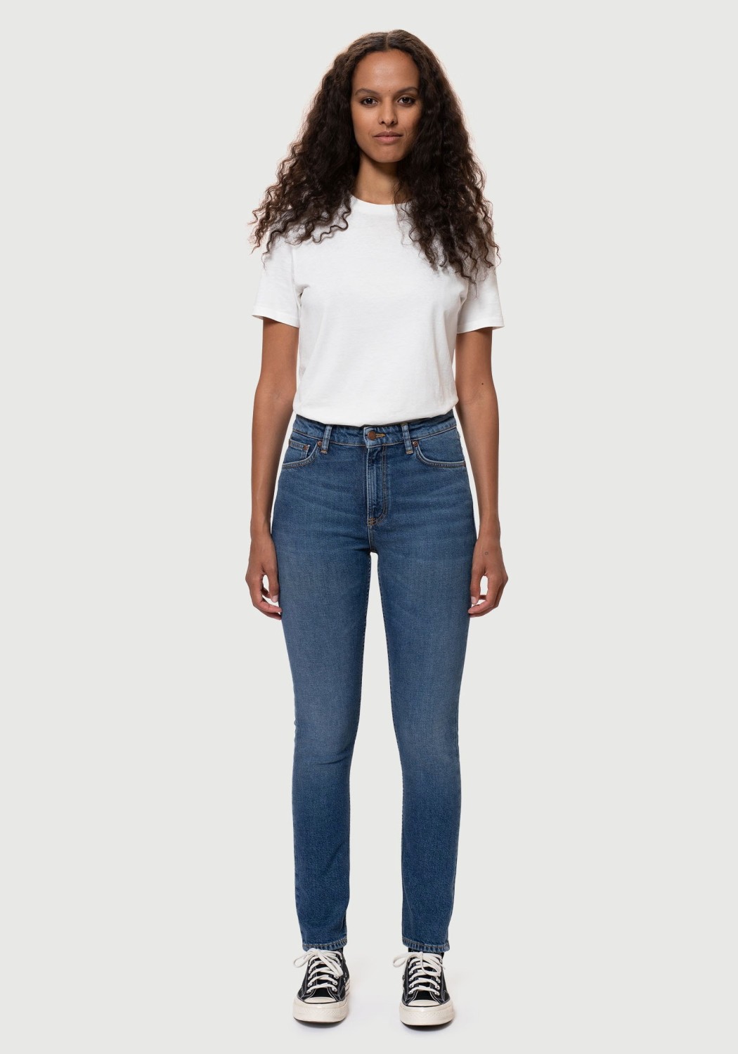 Nudie Jeans Jeans Mellow Mae Blue Mud