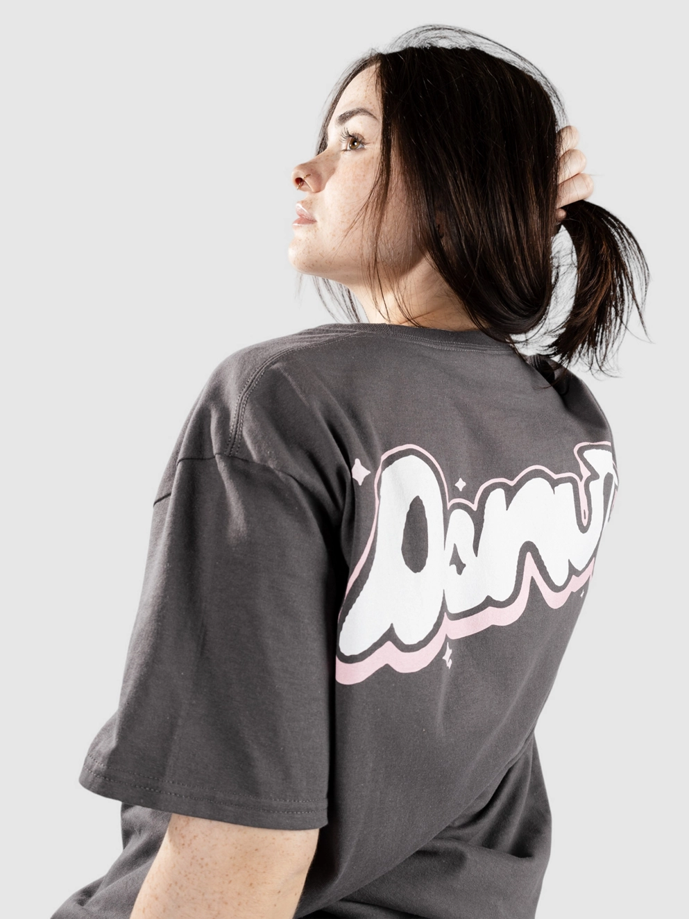 Donut Puff T-Shirt grey
