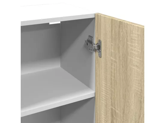 Armoire murale chêne sonoma 50x31x60 cm bois d'ingénierie