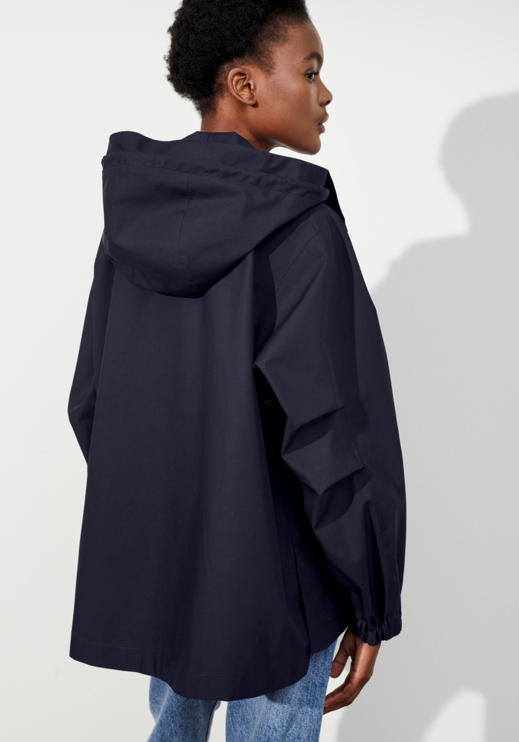 LangerChen Short-Parka Killeen Navy