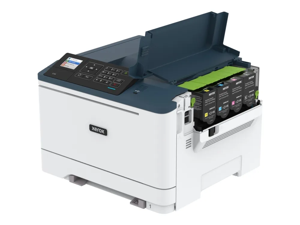 Xerox C310V_DNI - Printer - farve - Duplex - laser - A4/Legal - 1200 x 1200 dpi - op til 33 spm (mono) / op til 33 spm (farve) - kapacitet: 250 ark - USB 2.0, Wi-Fi(n), Gigabit LAN