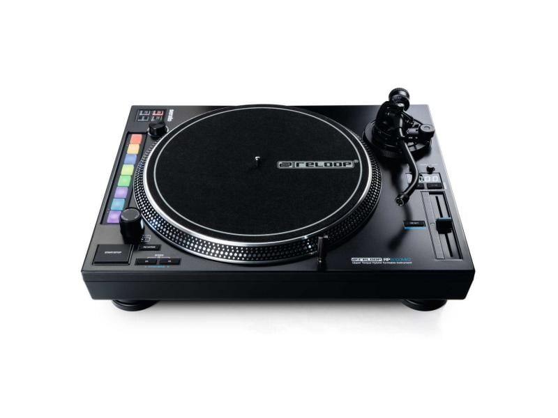 Reloop Plattenspieler RP-8000 MKII Schwarz DJ-Plattenspieler mit nahtloser Integration in Serato DJ Pro