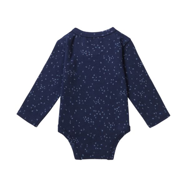 Noppies Romper Norsik Print Black Iris