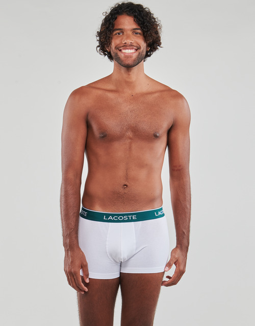 Lacoste - BOXERS LACOSTE PACK X3 - Blanc