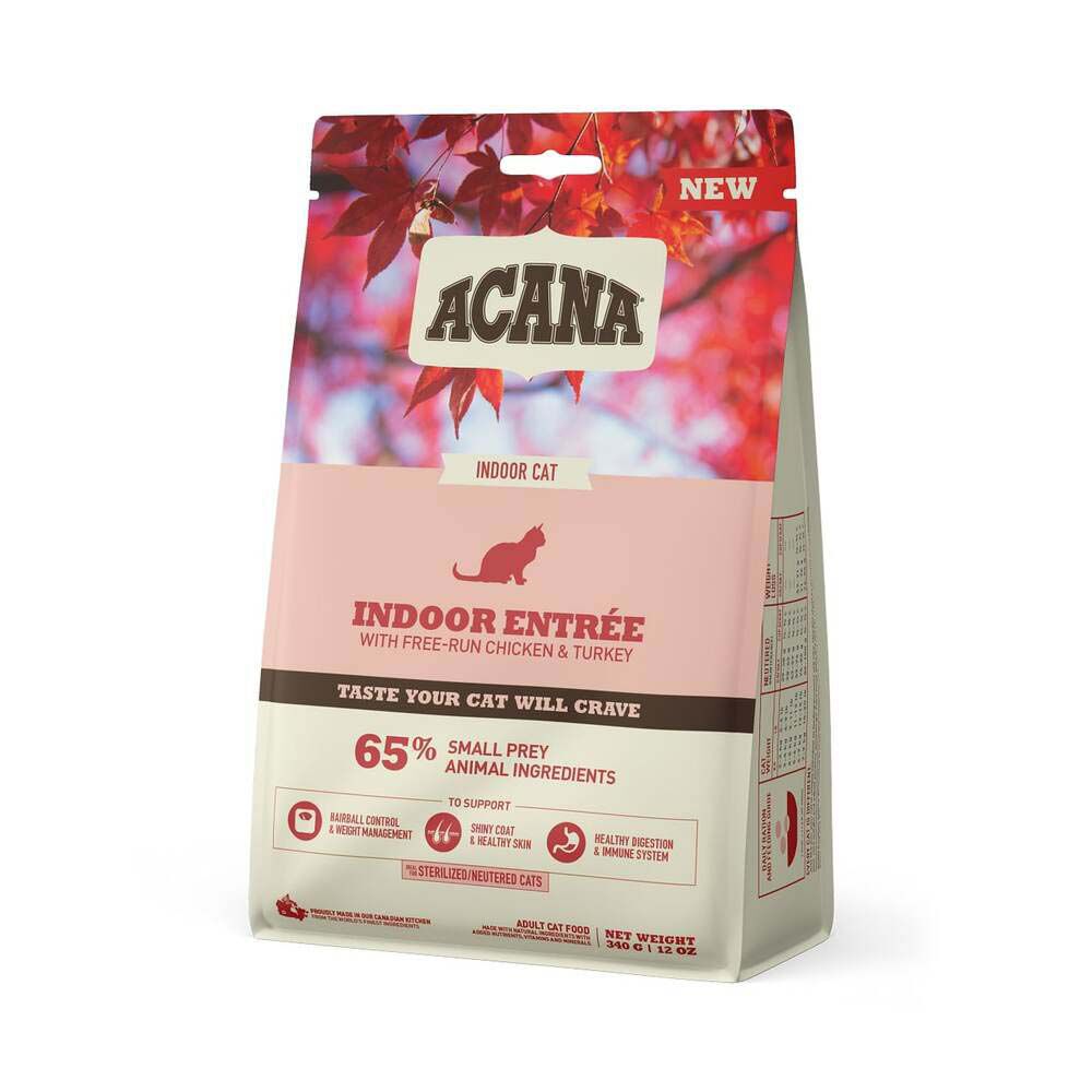 Acana Indoor Entrée Cat - Kattenvoer - 0.34 Kilogram - kalkoen, kip