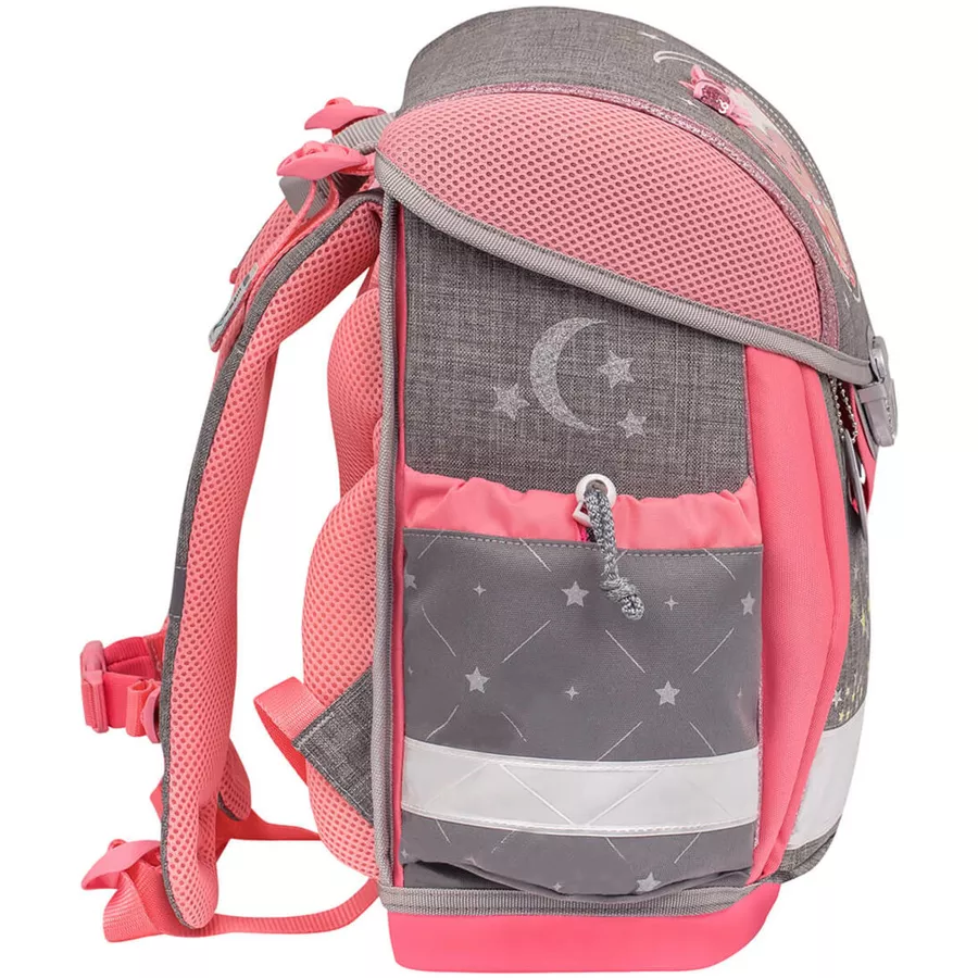 Belmil Schulranzen Classy Schulranzen Set 5-teilig mit Brustgurt Little Owl